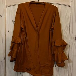 Simply Southern Mustard Yellow Cardigan